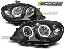 Headlights For CITROEN SAXO 09.99-06.03 ANGEL EYES BLACK..