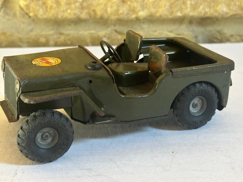 Triang minic clockwork jeep - triang,