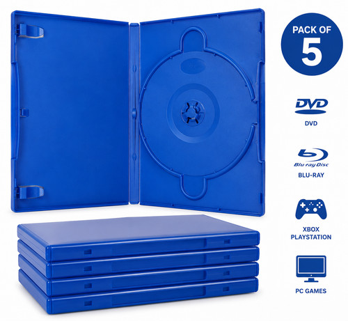 Blue empty dvd - blue,