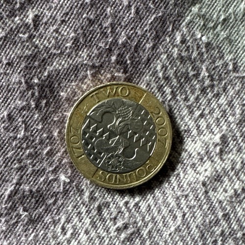 Rare pound coin 1707 - rare,
