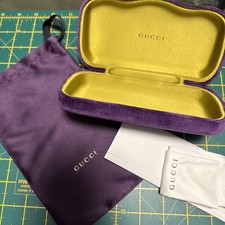 Gucci purple Velvet Sunglasses