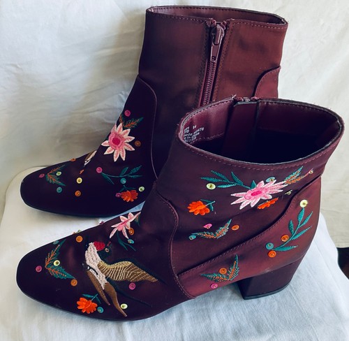 Primark embroidered burgundy - primark,