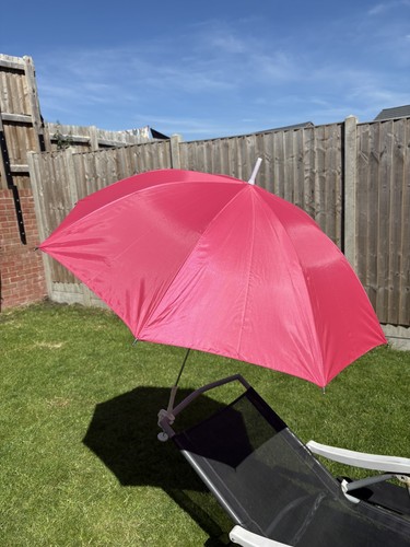 Clip umbrella beach chair - on,