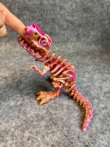 Articulated purple gold - articulated,