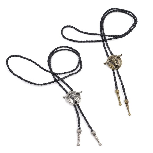 Cowboy tie longhorn - cowboy, bolo