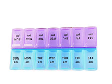 Weekly Daily Pill Box