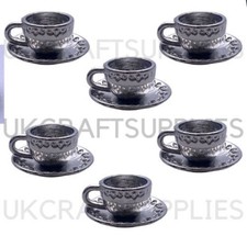 10 Pcs Tibetan Silver Tea Cup