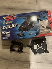 Air Hogs R/C Boeing AH-64D Apache Helicopter used rc 