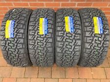 4 x 275/55R20 115/112P ACCELERA COARCE TERRAIN TYRES LT275/55R20 115P POR 8PR !