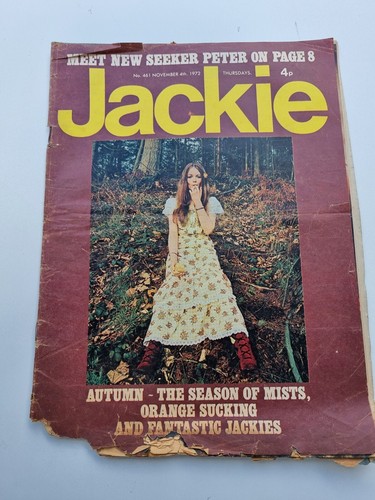 Jackie vintage magazine - jackie,