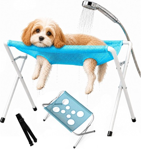 Dog grooming hammock - hammock, stand