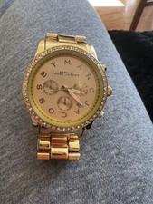 Marc Jacobs Rose Gold Tone Wristwatch MBM3364