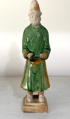 Chinese sancai glazed pottery - sancai,