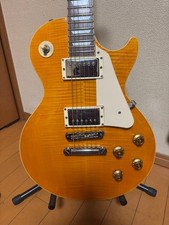 Burny Les Paul Orange Electric