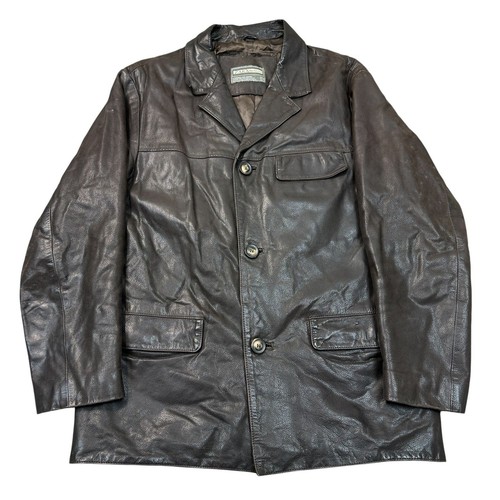 Zara 100 leather - 100%, jacket