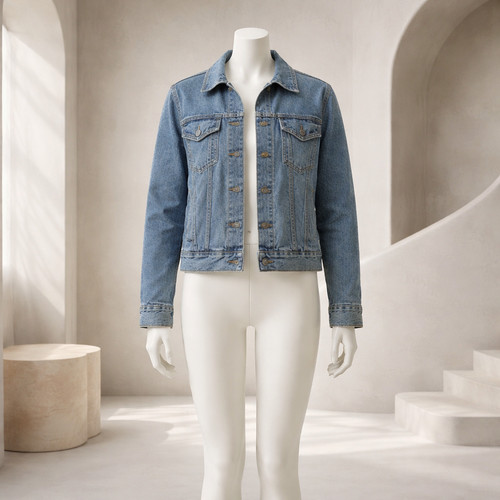 Womens jacket denim - , blue