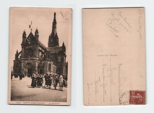 Vintage postcard sainte anne - postcard,