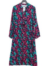 Luella Shirt Midi Dress XL in