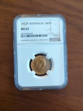 1922 P Full Gold Sovereign NGC