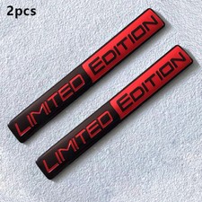 2pcs Limited Edition Car Sticker Emblem Badge Decal Sticker For Car Motorcycle