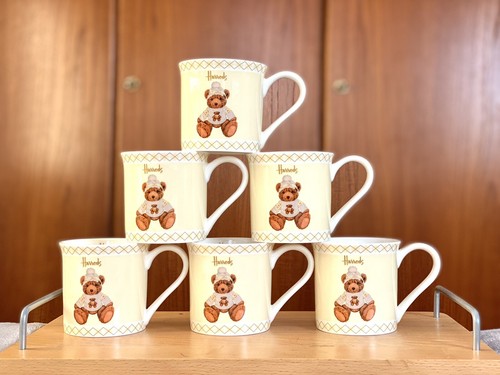 Harrods coffee mug cream - cream, teddy