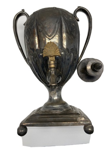 Antique russian samovar silver - samovar,