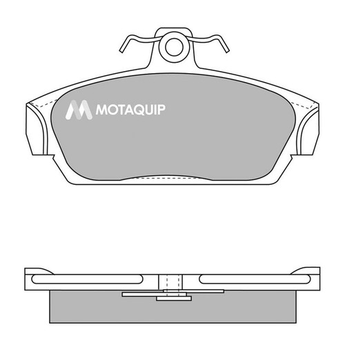 Brake pads set for rover - pads, mg