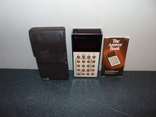 Vintage Rockwell 30R Calculator *Working* Inc Manual, Case