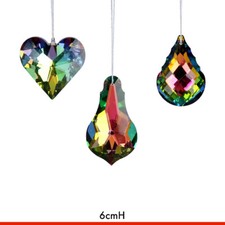 CHRISTMAS TREE HANGING Angel Bauble Fairy Heart Robin Star Kid Decoration Hanger