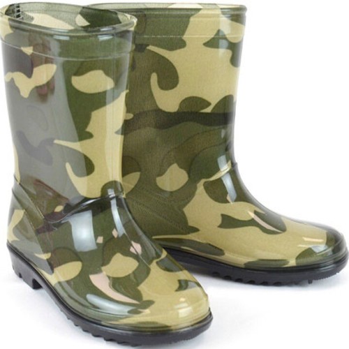 Kids army camo wellies boots - kids,