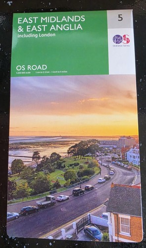 Road map east anglia - road, brand