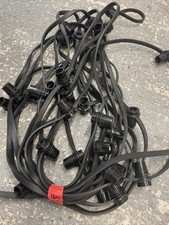 Commercial Grade Outdoor Festoon Lights  16m 0.5m spacing Cable Garden Christmas