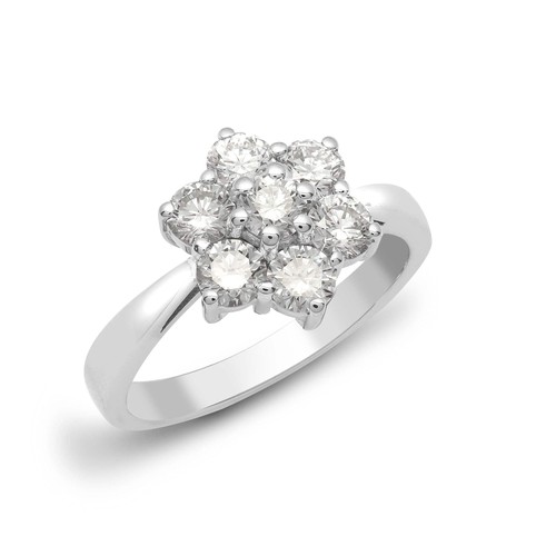18ct white gold 50pts - 50pts, stone