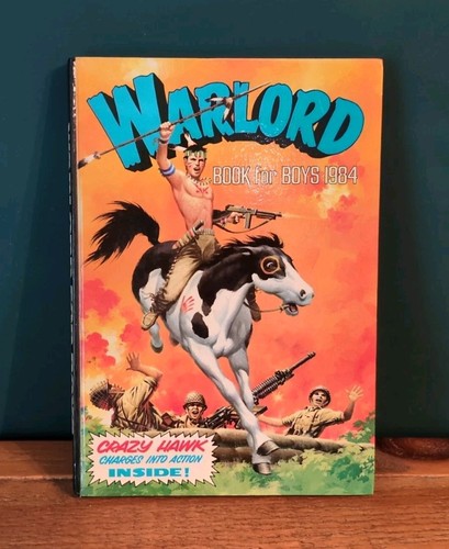 Warlord book for boys - for, 1984