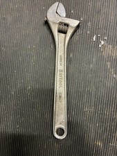 Vintage Britool 10” Adjustable Spanner, Really Nice Original Condition.