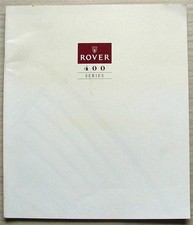 ROVER 400 SERIES LF Car Sales Brochure c1991 #4150/D 414Si 418GSD 420GSi Sport +