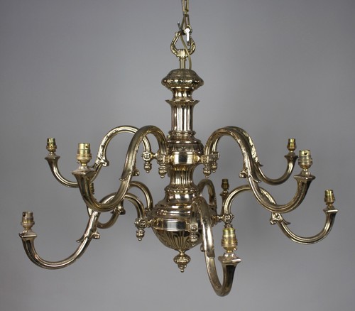 Large solid brass dutch - large, style