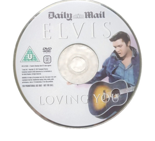 Daily mail promo dvd elvis - dvd,