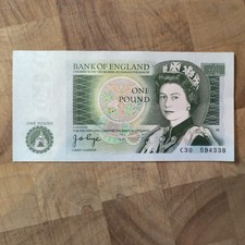 One Pound £1 Bank Of England
