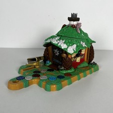 Disney Flying Tinkerbell Fairies Light Up Oatmeal House Playset Working VGC