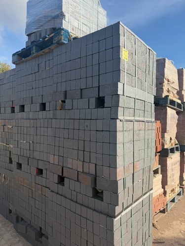 Blue engineering bricks - mm,