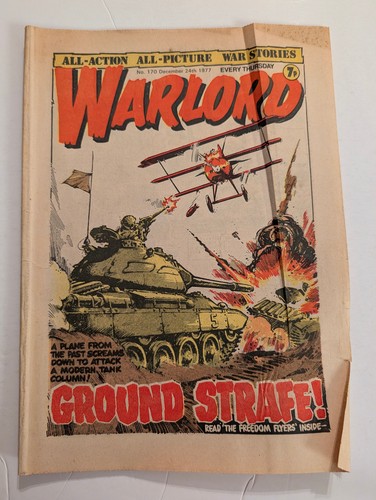 Warlord comic 170 - warlord, december