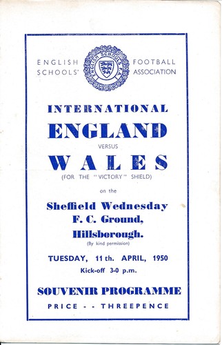 England wales schoolboy - england, (schoolboy