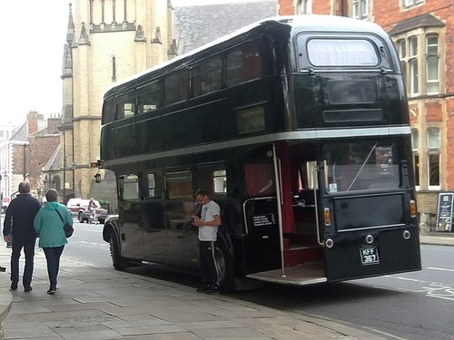Photo 6x4 ghost tour bus - ghost, in