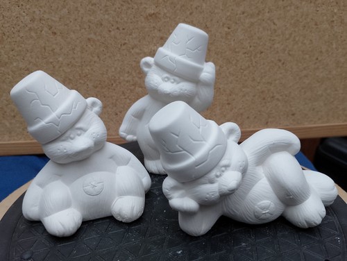 Unpainted ceramic bisque - unpainted,