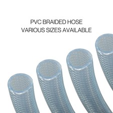 Braided PVC Hose Clear–