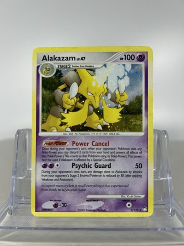 2007 pokemon tcg - pokemon, alakazam