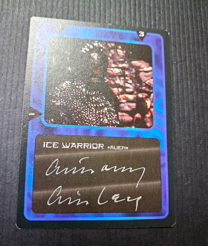 Doctor who autograph trading - who,
