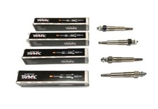 Engine Glow / Heater Plug Set (4)For Mitsubishi L200 PickUp 2.5TD K74 4D56 1996+