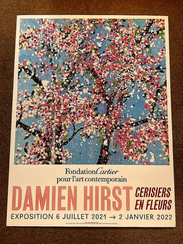 Damien hirst cherry blossom - damien,